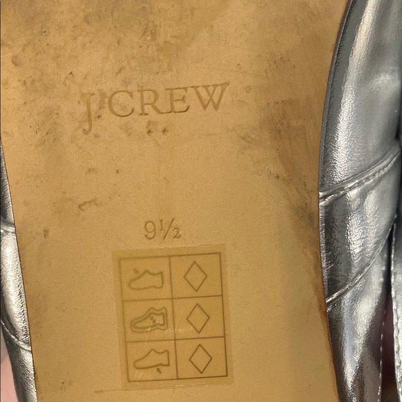 J. Crew Women's Silver Slip-On Shoes - Picture 5 of 8